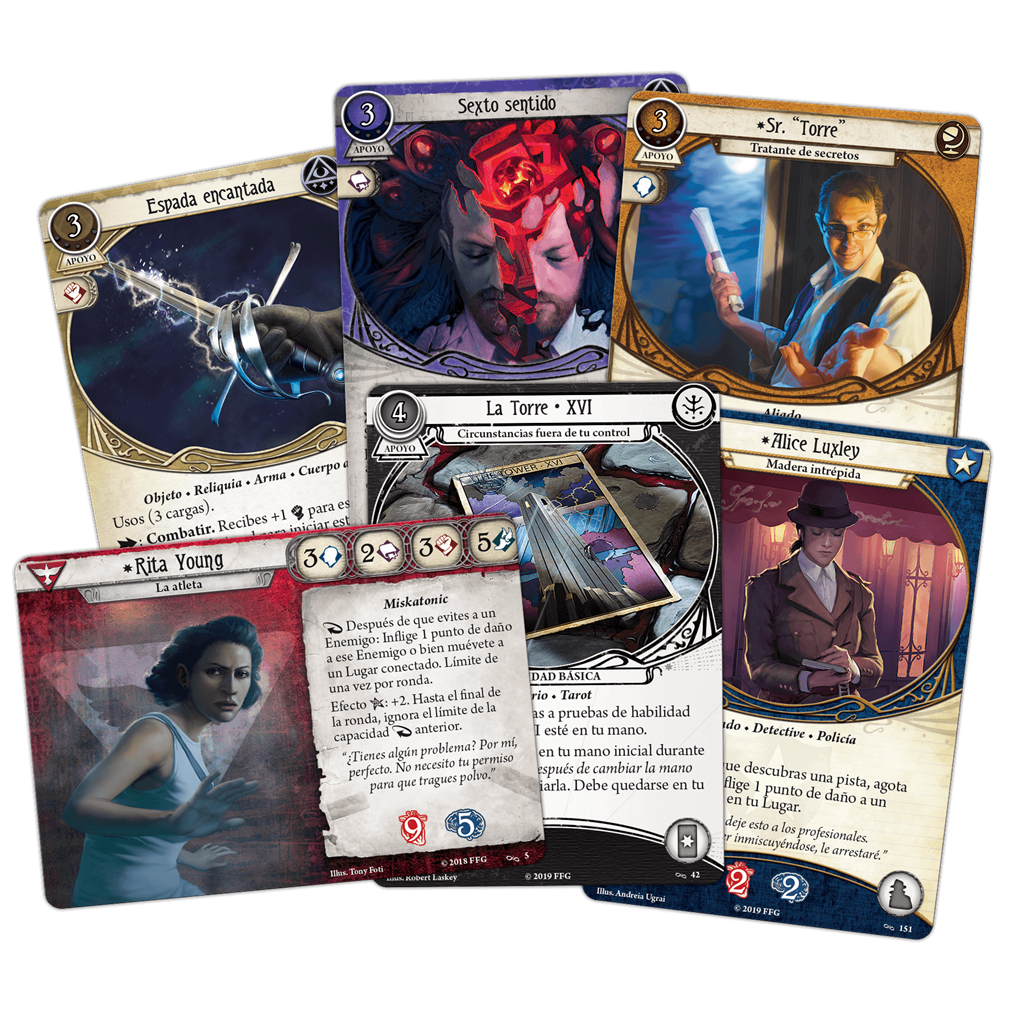Arkham Horror El Círculo Roto - Exp. Investigadores
