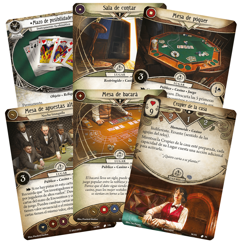 Arkham Horror - Fortuna e Insensatez Pack Escenario