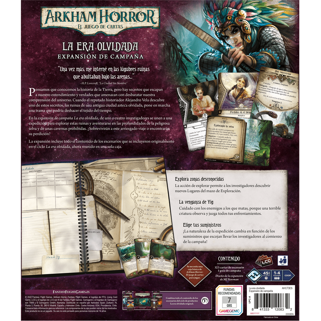 Arkham Horror  - La Era Olvidada Exp. Campaña