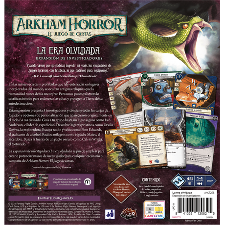Arkham Horror  - La Era Olvidada Exp. Investigadores