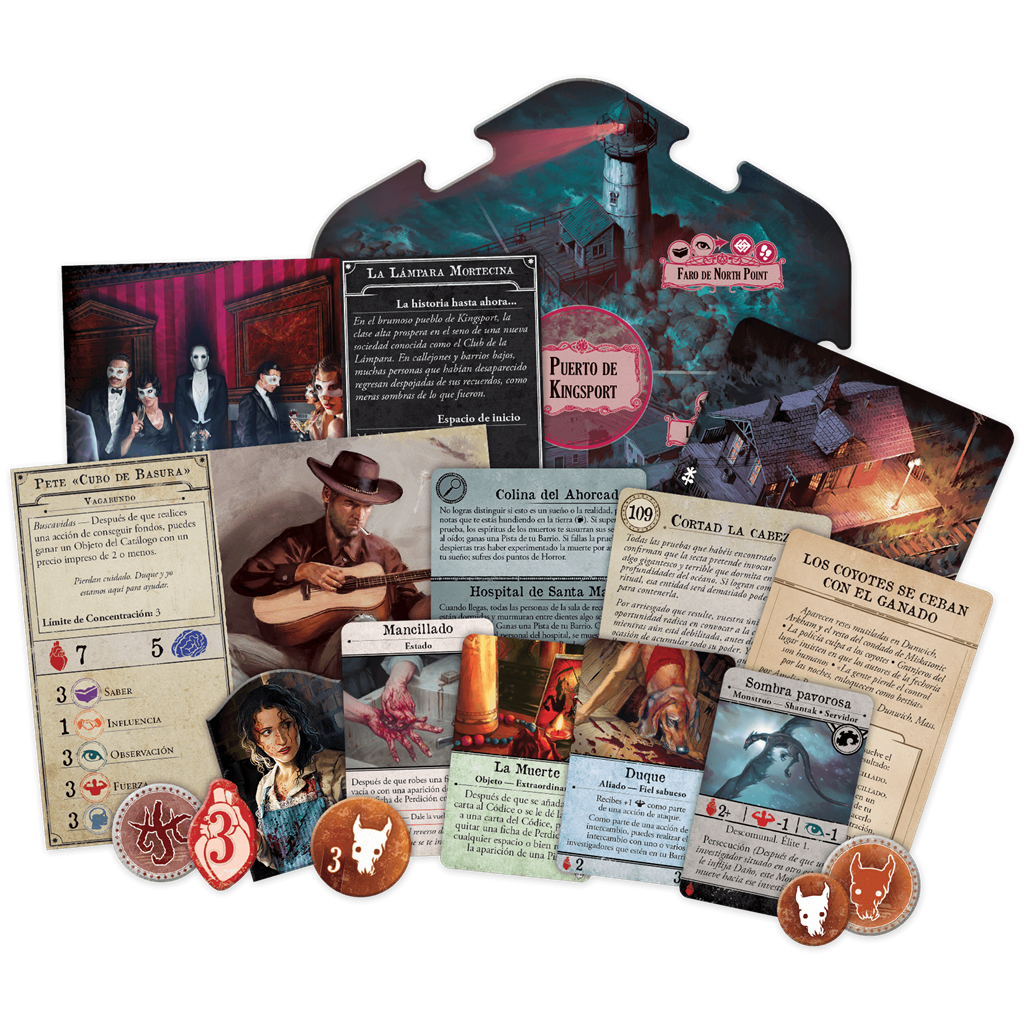 Arkham Horror Mareas Tenebrosas