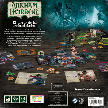 Arkham Horror Mareas Tenebrosas