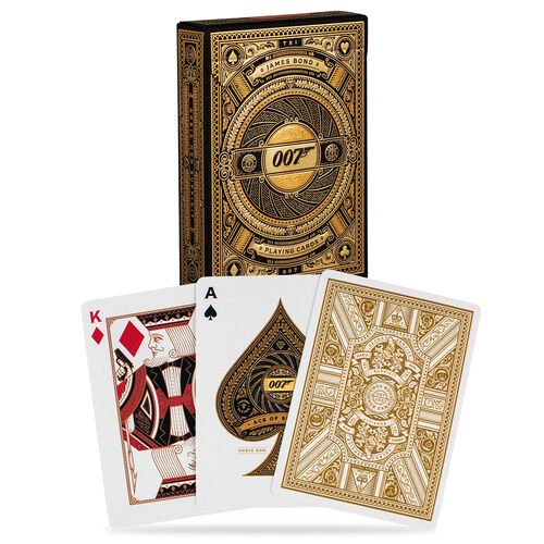 Baraja de Naipe James Bond 007 Dorado