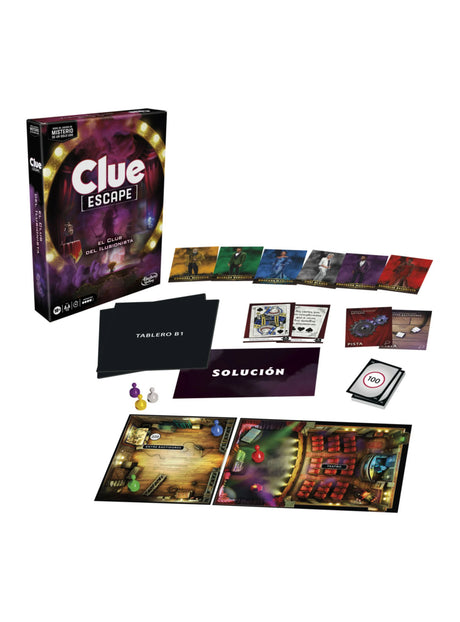 Clue Escape: El Club del Ilusionista