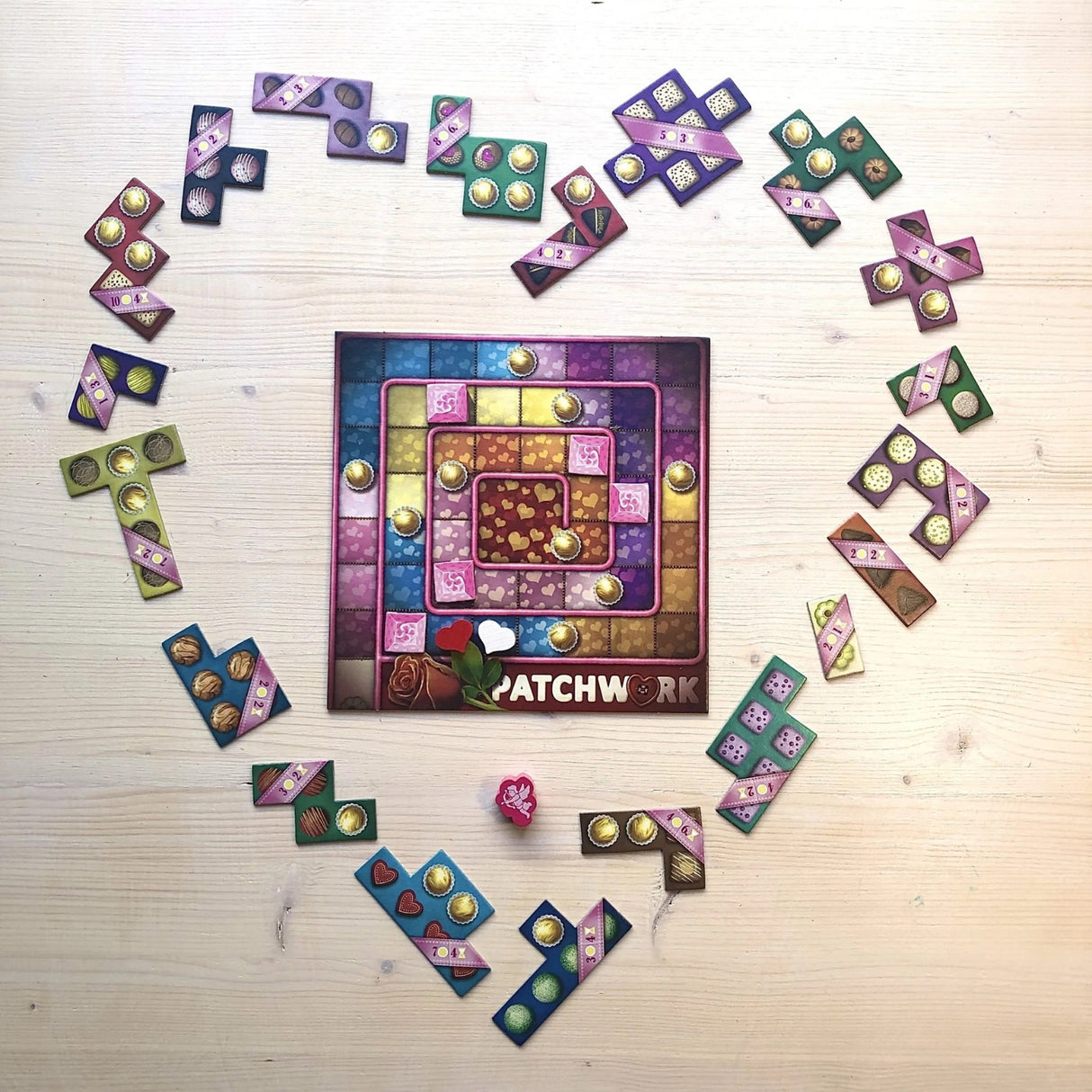 Patchwork San Valentín