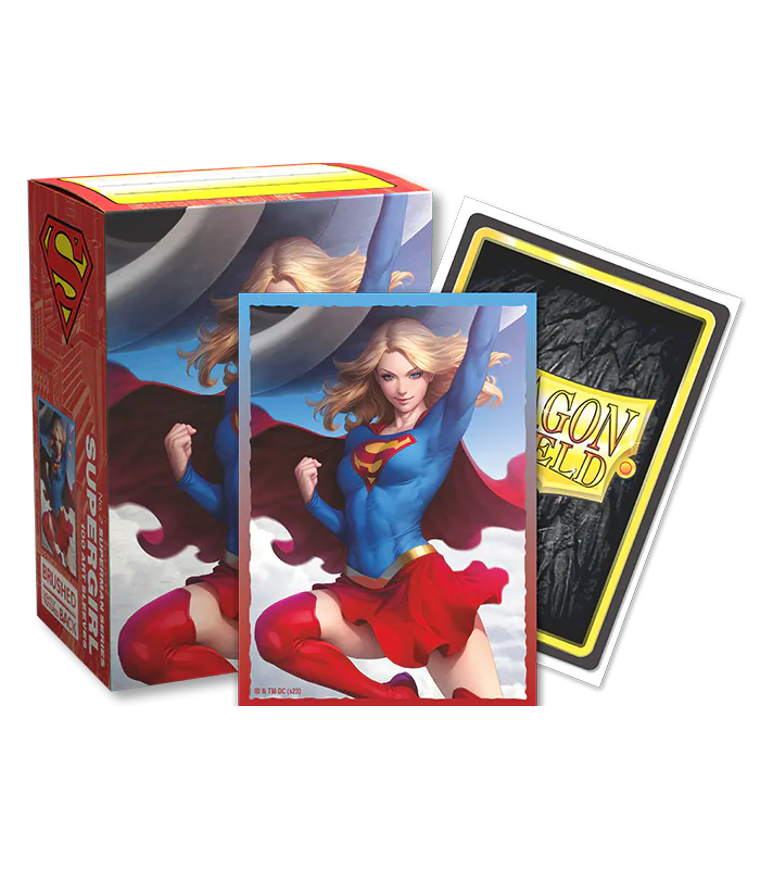 Protector de cartas 100 - Standard Brushed Art Supergirl
