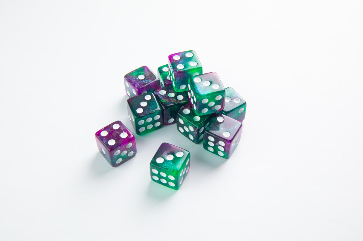 Dados D6 Aurora Set 16mm (12u)