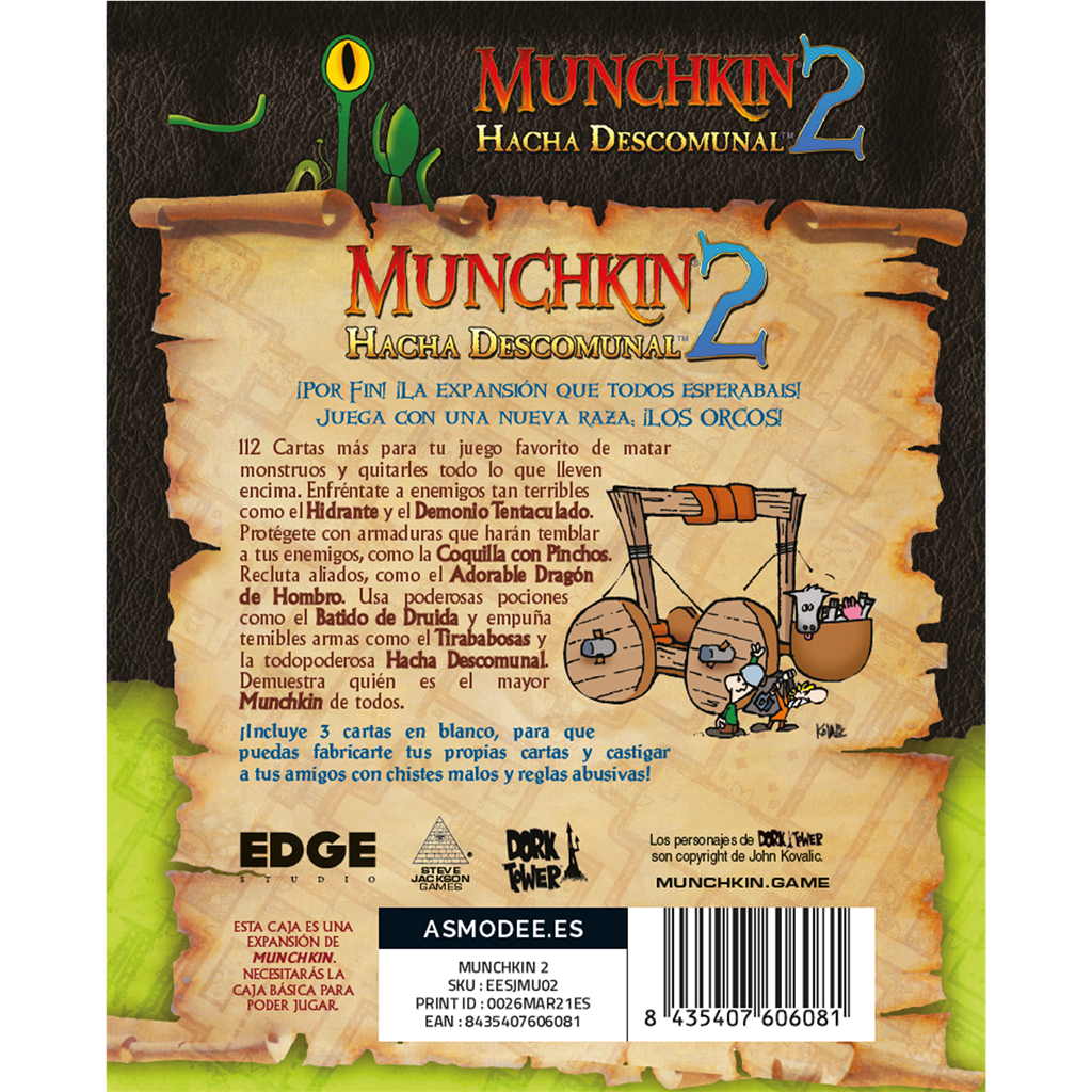 Munchkin 2: Hacha Descomunal
