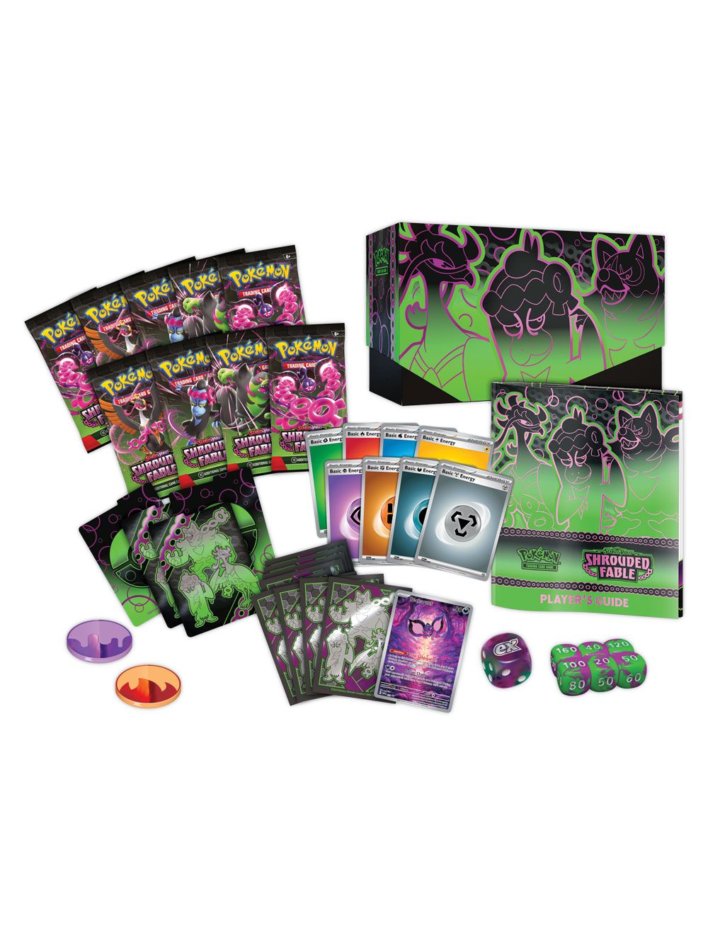 Pokemon Violeta y Escarlata Fábula Sombría Elite Trainer Box Español