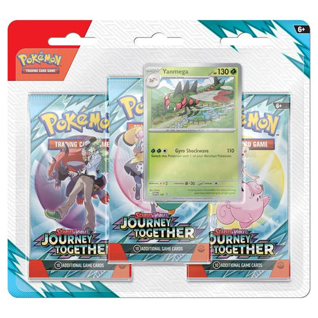 Pokemon Journey Together 3 pack Blister Español
