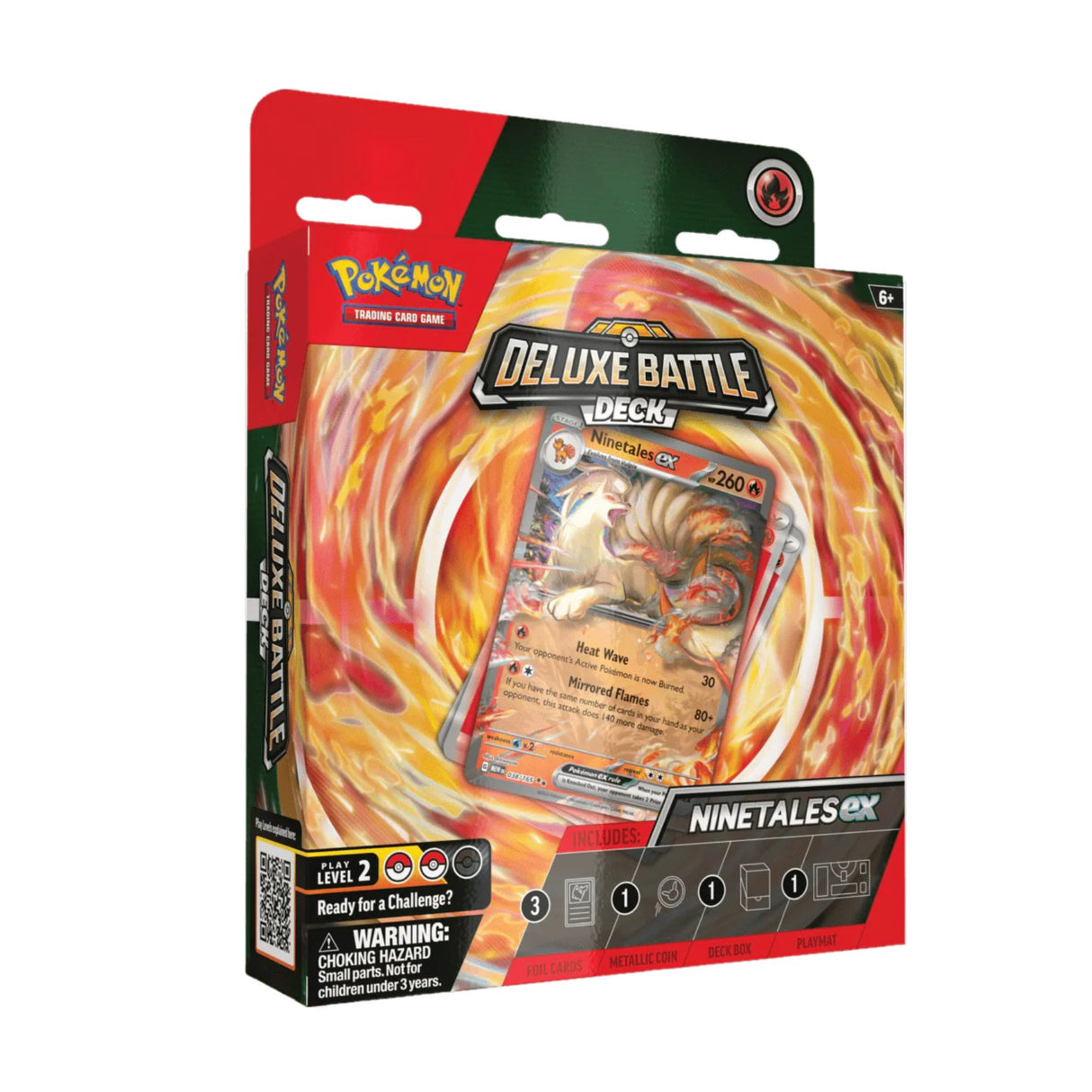POKEMON NINETALES EX DELUXE BATTLE DECK INGLES