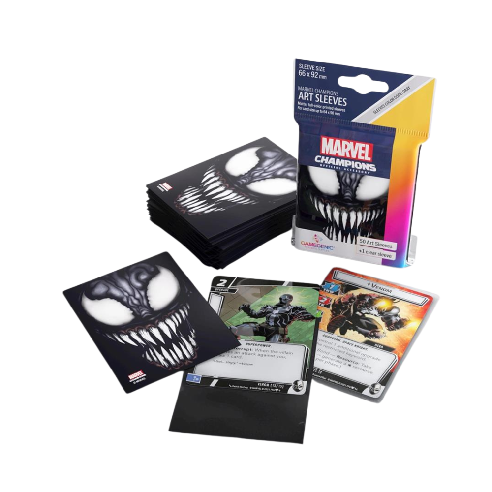 Protectores de cartas Marvel Champios: Venom
