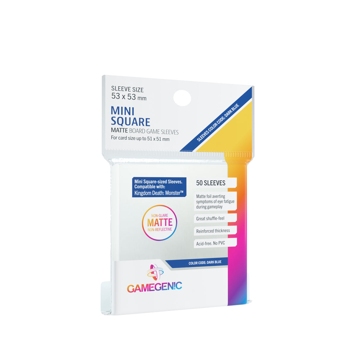 Protectores de cartas Prime Mini Square Size Matte