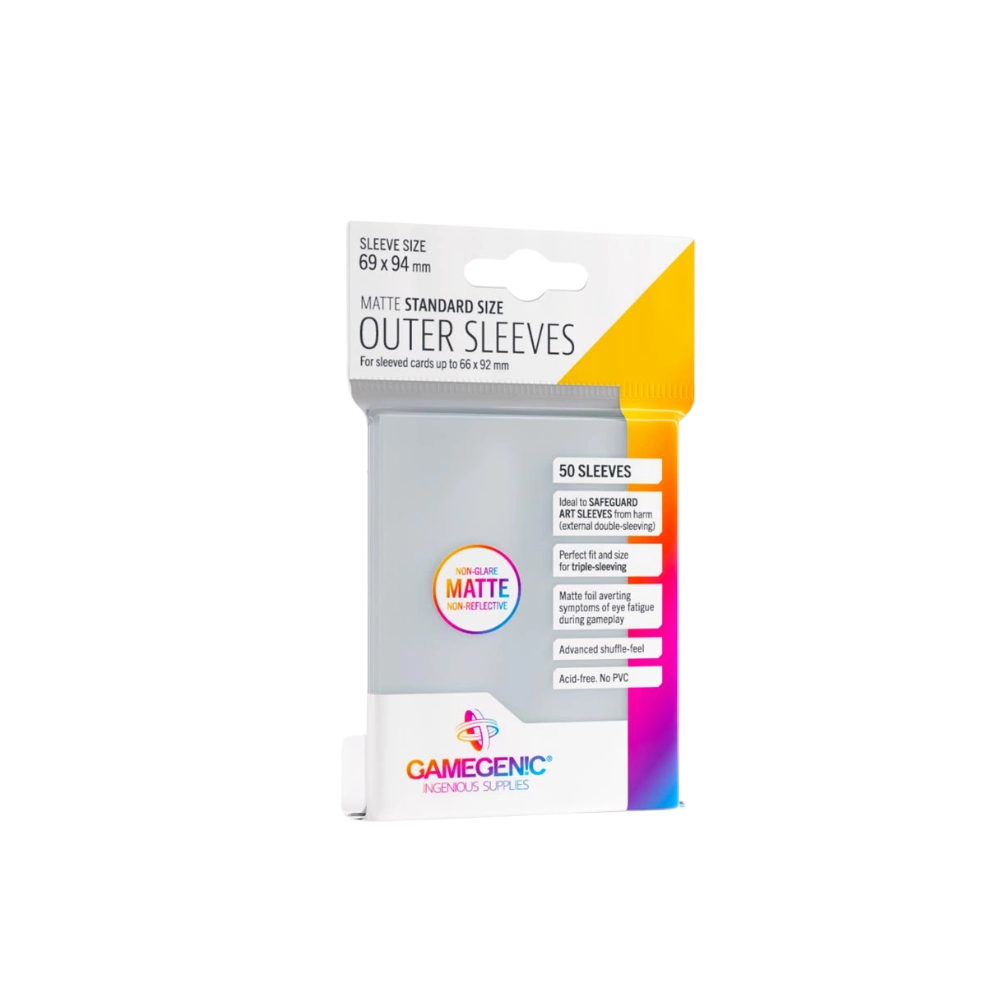 Protectores de cartas Outer Sleeves Matte STD size