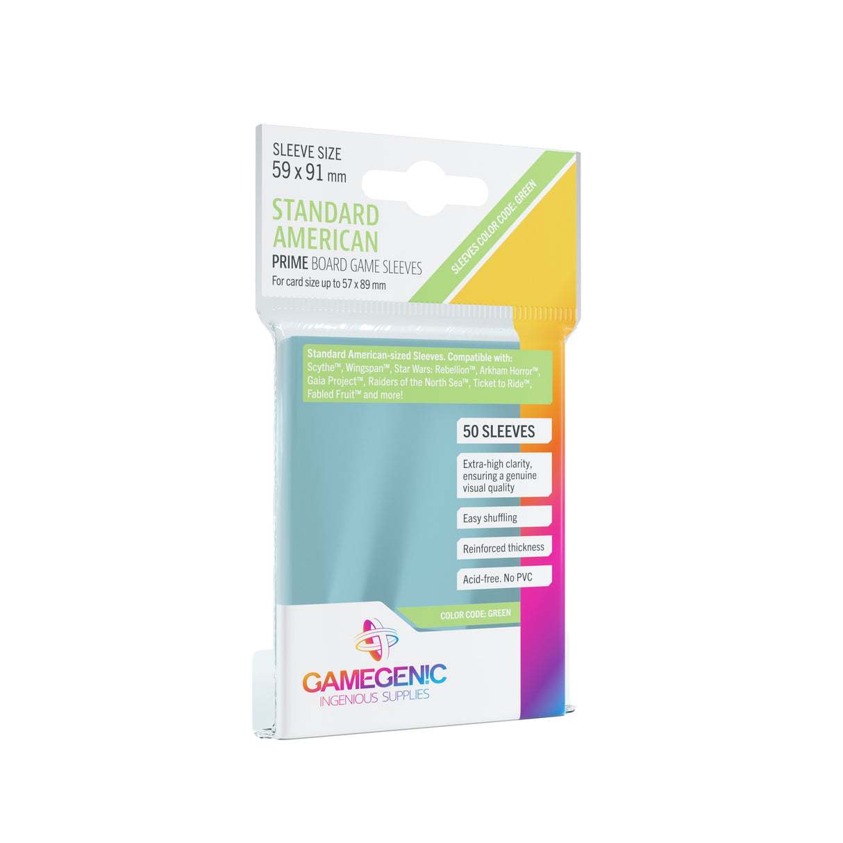 Protectores de cartas Prime Std American Size