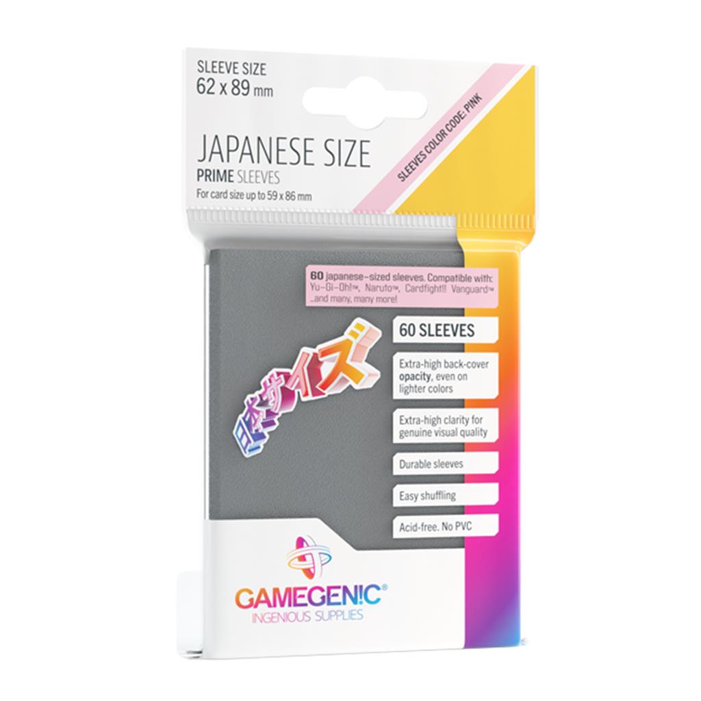 Protectores de Cartas Prime Japanese Size Dark Gray