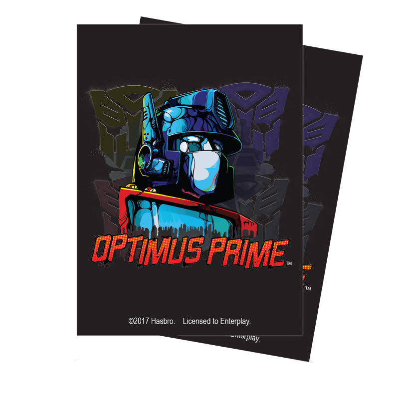 Protectores de cartas Transformers Optimus