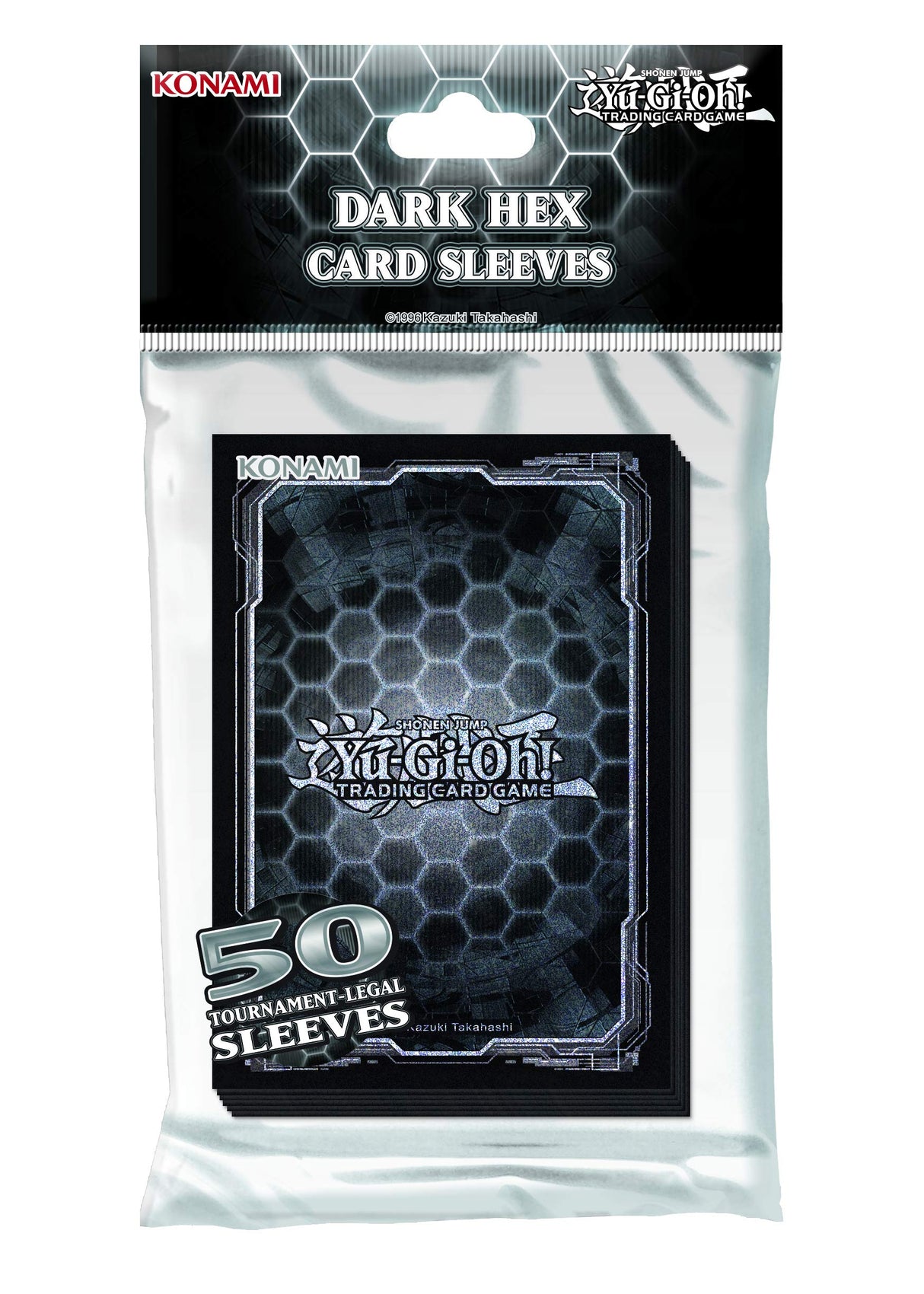 Protectores de cartas Yu Gi Oh! Dark Hex (x50)