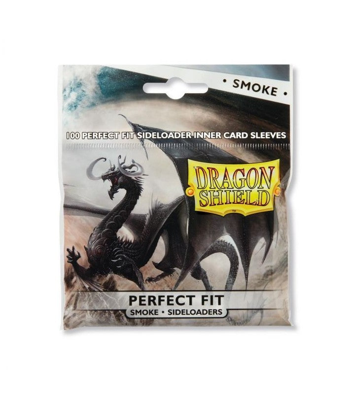 Protector de cartas Dragon Shield Standard Perfect Fit Side Loader Smoke