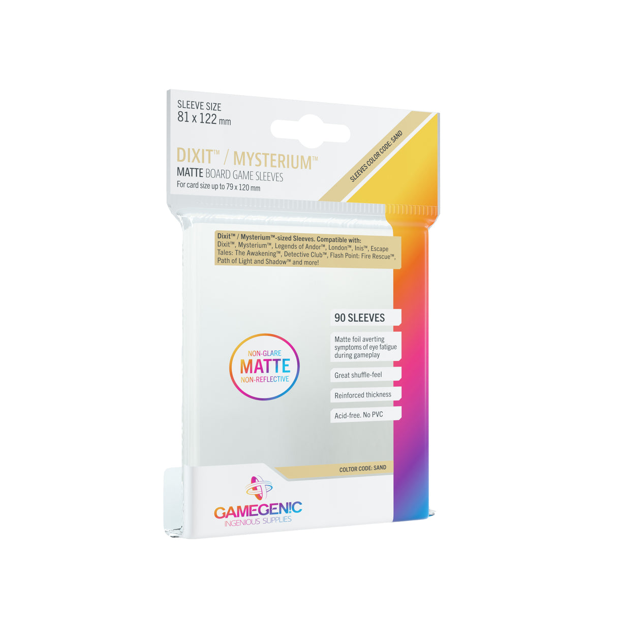 Protector de cartas para Dixit Prime - Matte (90)