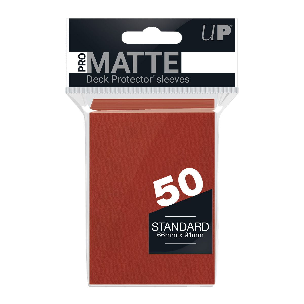 Protectores de cartas Pro-matte Rojo (x50)