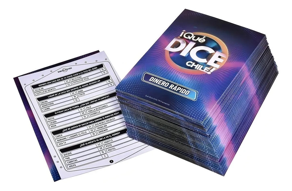 ¡Qué Dice Chile! Juego de Mesa