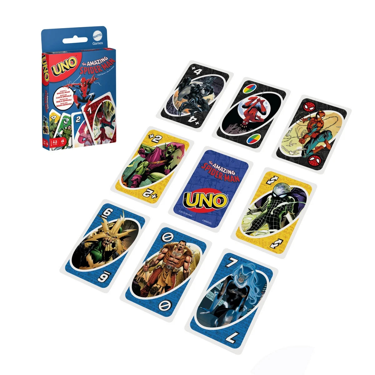Juego de Cartas UNO Spiderman