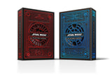 Pack 2 Mazos de Naipes Premium Star Wars Azul/Rojo